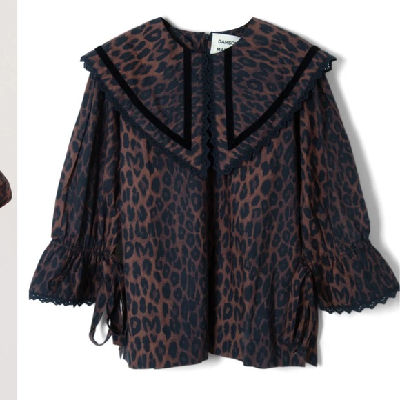 Animal print blouse Damson dammer - Picture 7 of 8